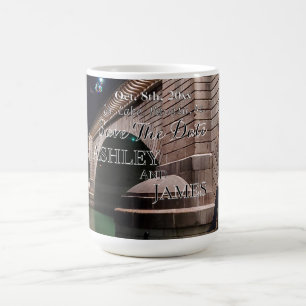 London Bridge Save the Date Invitation Coffee Mug