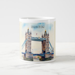 London Bridge, Tower Bridge, Londons Iconic Bridge Giant Coffee Mug