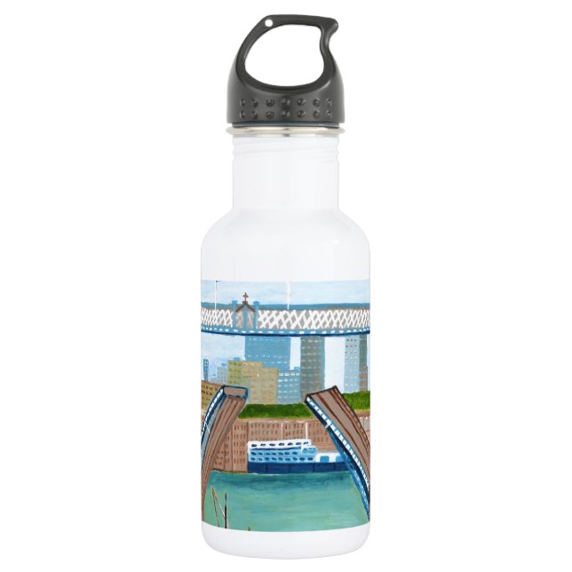 London Bridge Water Bottle (Front)