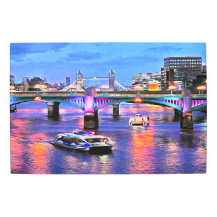 London Bridges Metal Art