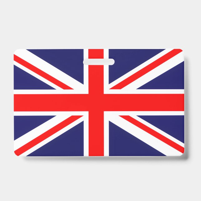 London  British Flag  Badge (Front)