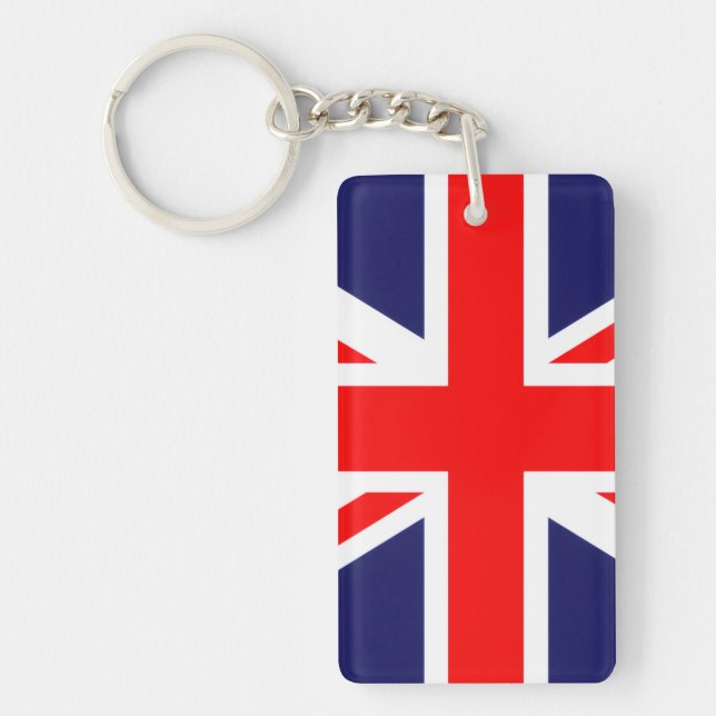 London  British Flag  Keychain (Front)