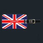 London  British Flag  Luggage Tag<br><div class="desc">London British Flag Luggage Tag</div>