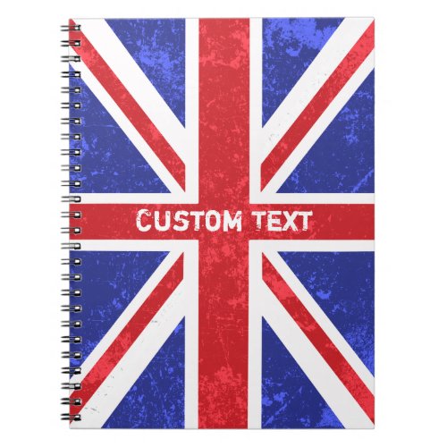 London British Flag Notebook