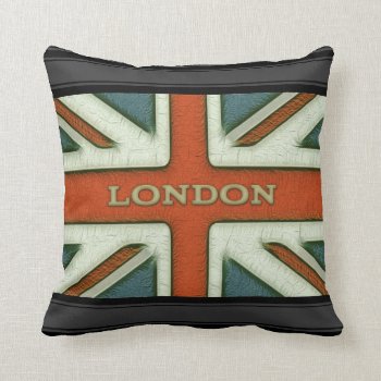 London British Flag Throw Pillow by EnglishTeePot at Zazzle
