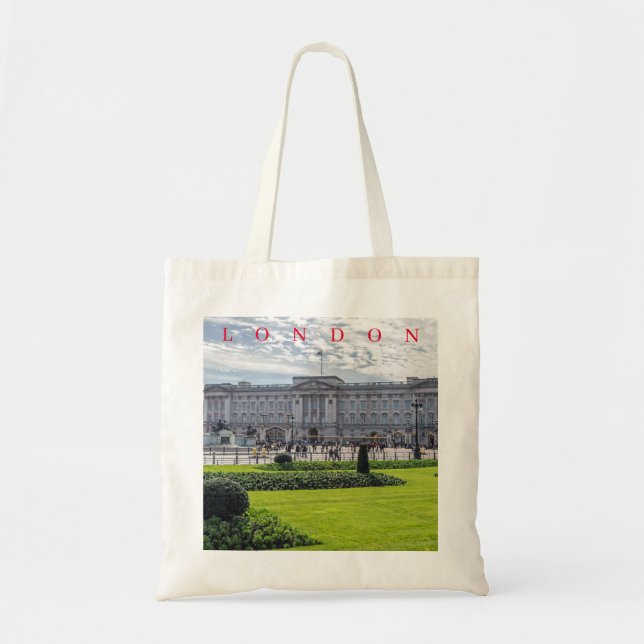 London Buckingham Palace view tote bag (Front)