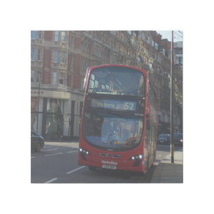 London Bus 12" x 12" Gallery Wrap
