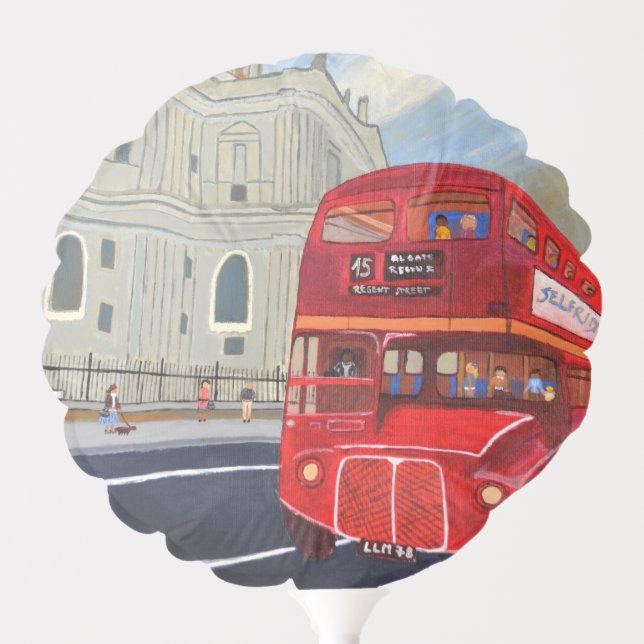 London Bus Balloon  (Front)