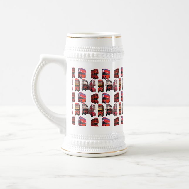 London Bus Beer Stein (Left)