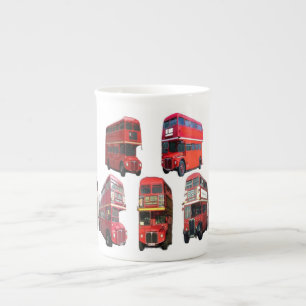 London Bus Bone China Mug