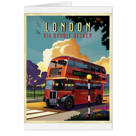 London Bus Cards (Front)
