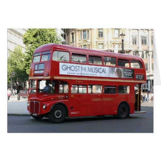 London bus cards (Front Horizontal)
