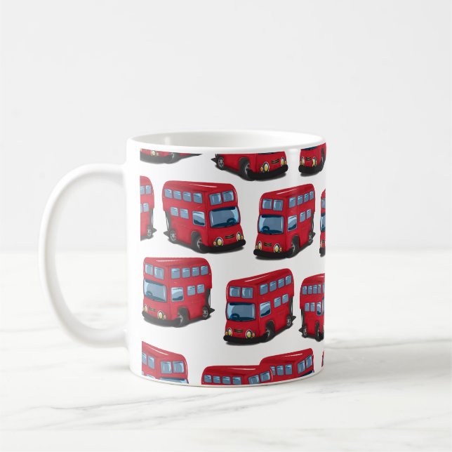 London Bus Coffee Mug (Left)