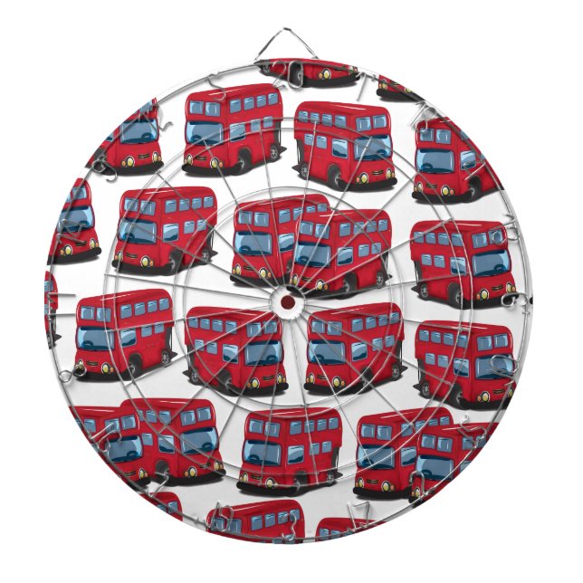 London Bus Dart Board (Front)