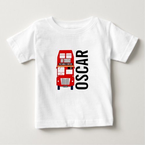 London Bus Gerber Baby Vest Baby T_Shirt