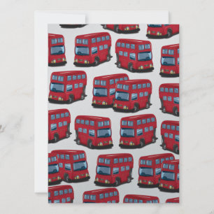 London Bus Invitation