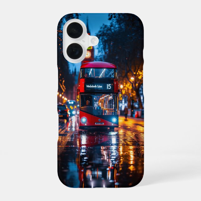 London Bus iPhone Case (Back)