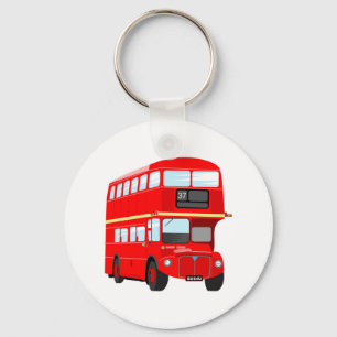 London Bus Keychain
