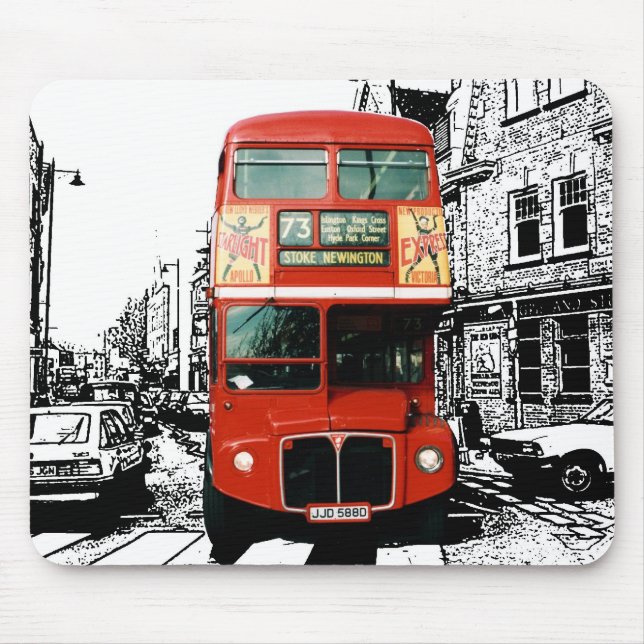 London Bus Mouse Pad (Front)