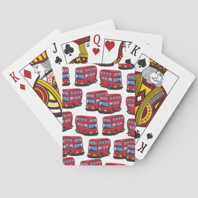 London Bus Poker Cards (Back)