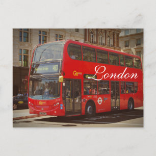 London Bus Postcard