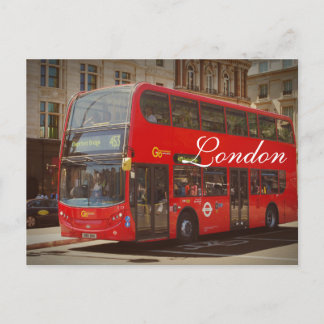 London Bus Postcard