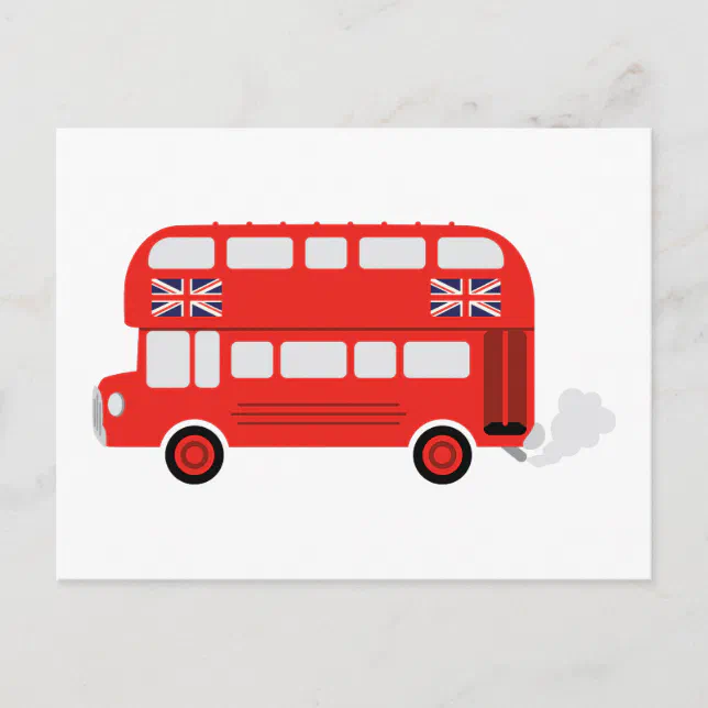 London Bus Postcard | Zazzle