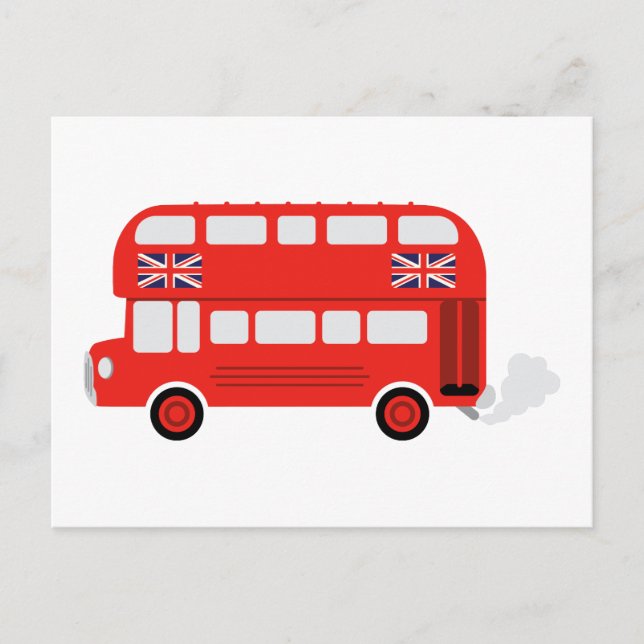 London Bus Postcard (Front)