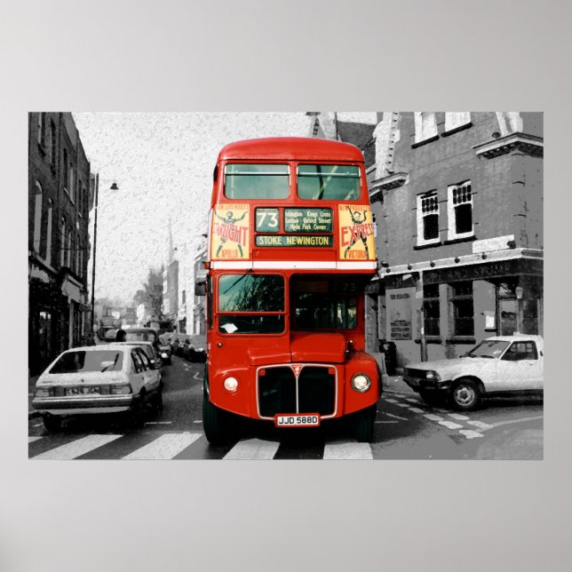 London Bus Poster 3 (Front)