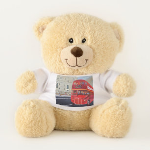 London bus teddy teddy bear