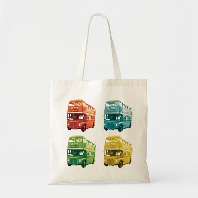 London Bus Tote Bag (Front)