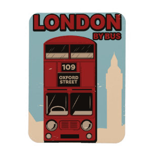 London By Bus Magnet