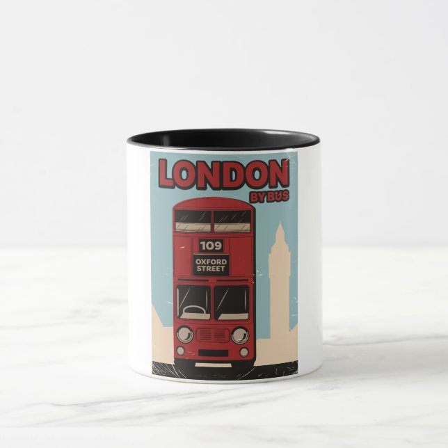 London By Bus Mug (Center)