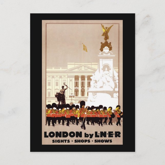 London by LNER Postcard (Front)