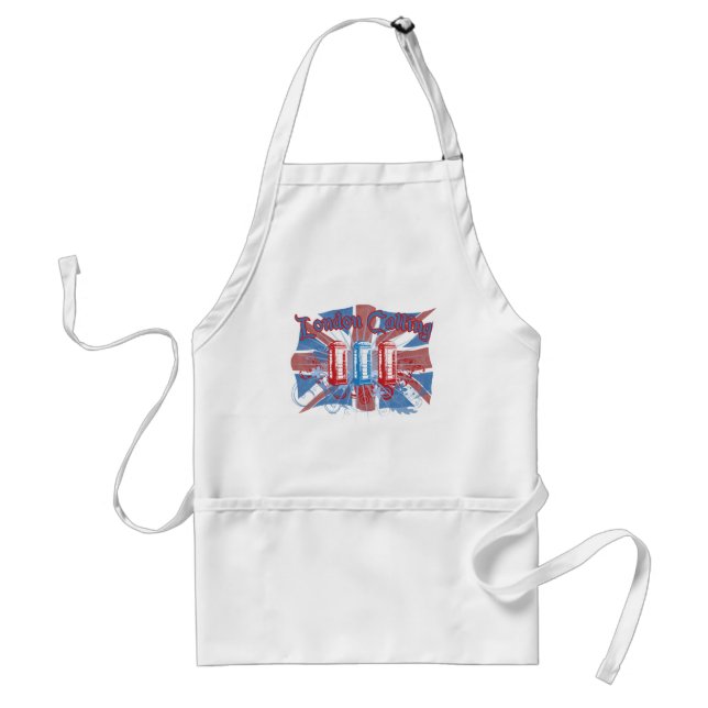 London Calling Adult Apron (Front)