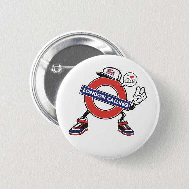 London Calling Button (Front & Back)