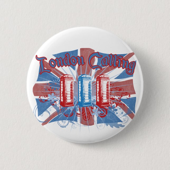 London Calling Button (Front)