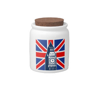 London Calling Candy Jar