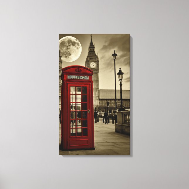 London Calling Canvas Print (Front)