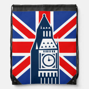London Calling Drawstring Bag