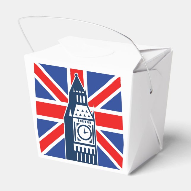 London Calling Favor Boxes (Back Side)