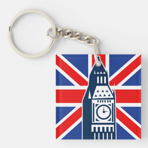 London Calling Keychain