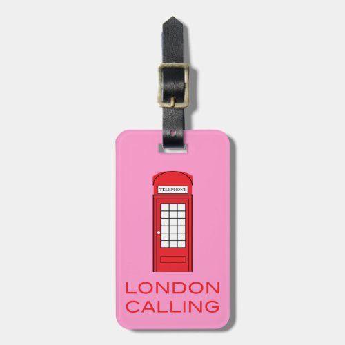LONDON CALLING _ Luggage Tag