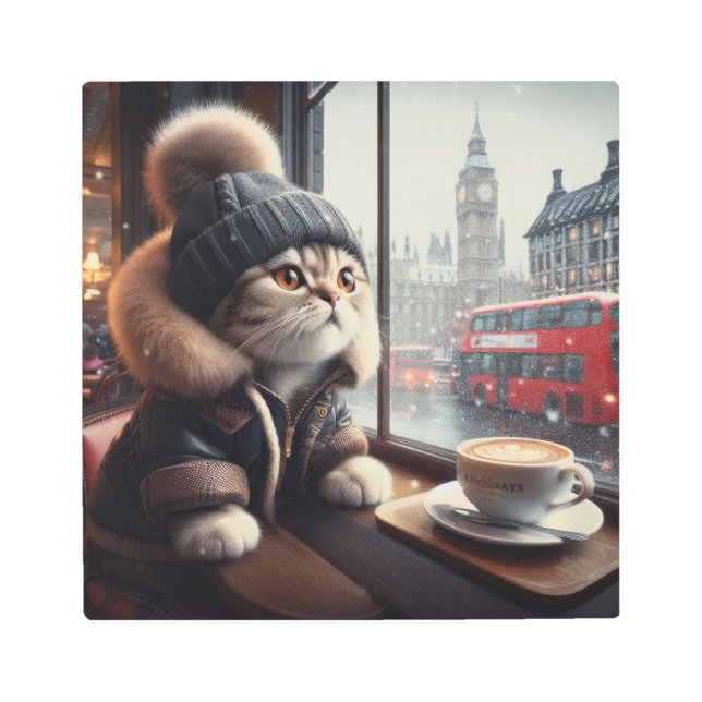 London Calling Metal Print (Front)