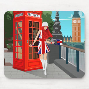 London Calling Mouse Pad
