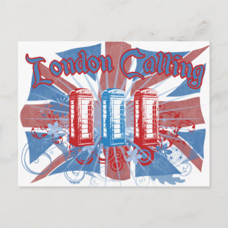 London Calling Postcard