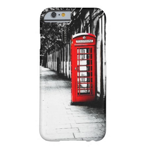London Calling _ Red British Phone Box Barely There iPhone 6 Case