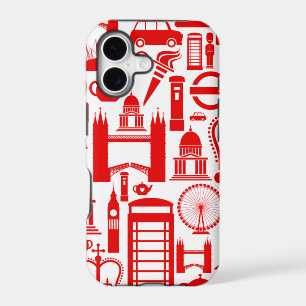 London Calling Retro Graphic iPhone 17 Case