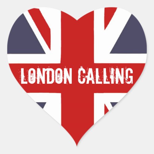 London Calling Stickers