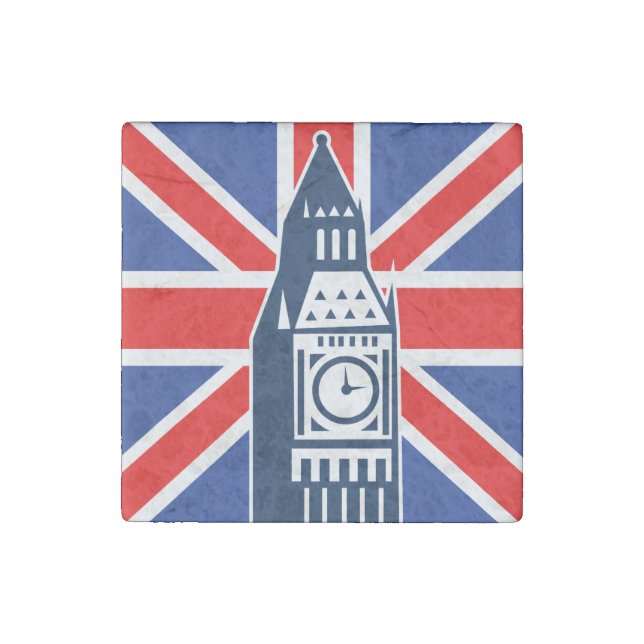 London Calling Stone Magnet (Front)